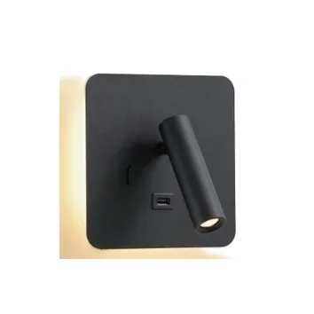 LAMPE DE CHEVET ILLUMILINE JAVE NOIR